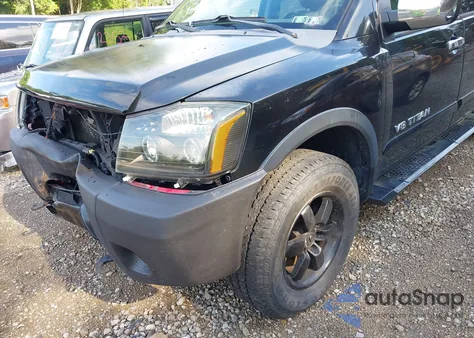 2008 Nissan Titan Pro-4X from USA, damaged, VIN 1N6BA07C08N333431